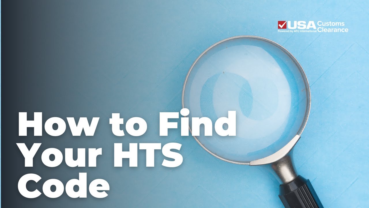 How Do I Find My HTS Code