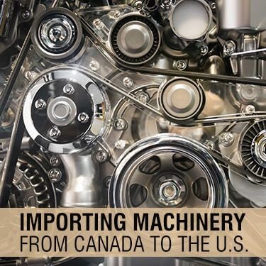 Importing Machinery from Canada to the US
