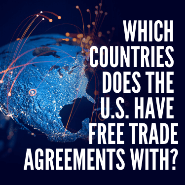 Image of globe focused on North America showing arching trade routes