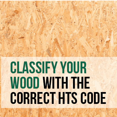 Classify Your Wood With the Correct HTS Code