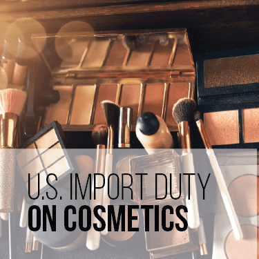 U.S. Import Duty on Cosmetics