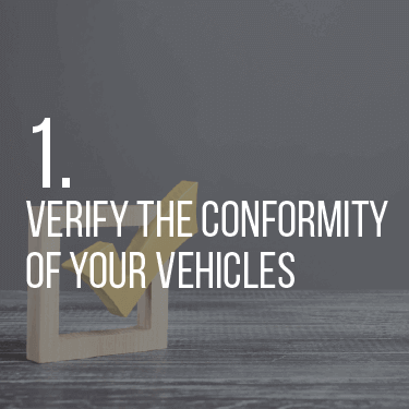 Verify the Conformity of Your Vehicles