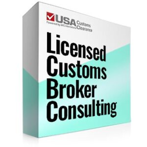 Customs Broker Consulting Product