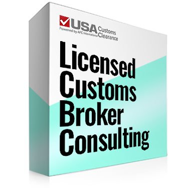 Customs Broker Consulting Product