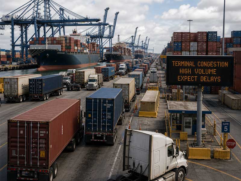 Port Congestion: How to Reduce Delays, Charges, and Clearance Risk