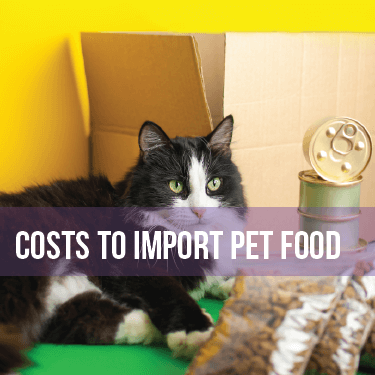 Costs to Import Pet Food