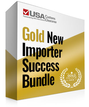 Gold New Importer Success Bundle - USA Customs Clearance