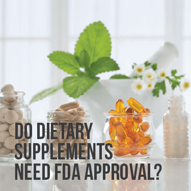 Importing dietary supplements
