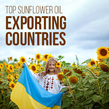 Top Exporting Countries of Sunflower Oil