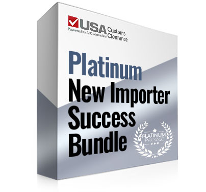 Gold New Importer Success Bundle - USA Customs Clearance