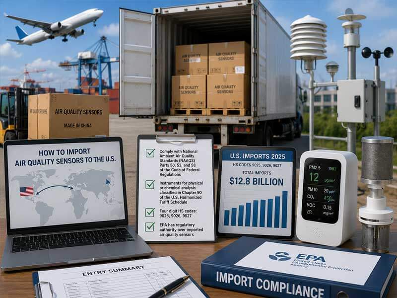 How to Import Air Quality Sensors to the U.S.