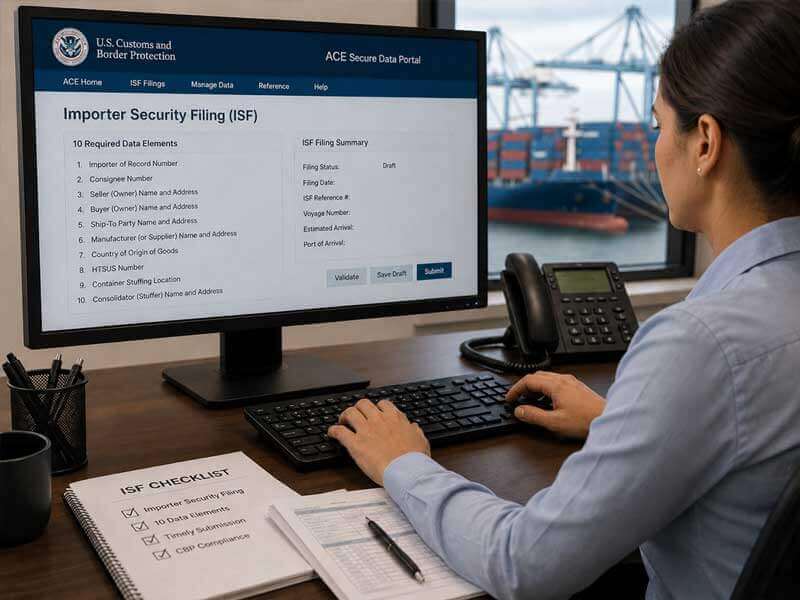 How to Submit ISF to U.S. Customs Correctly