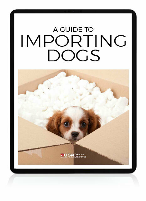 importing a dog e-book