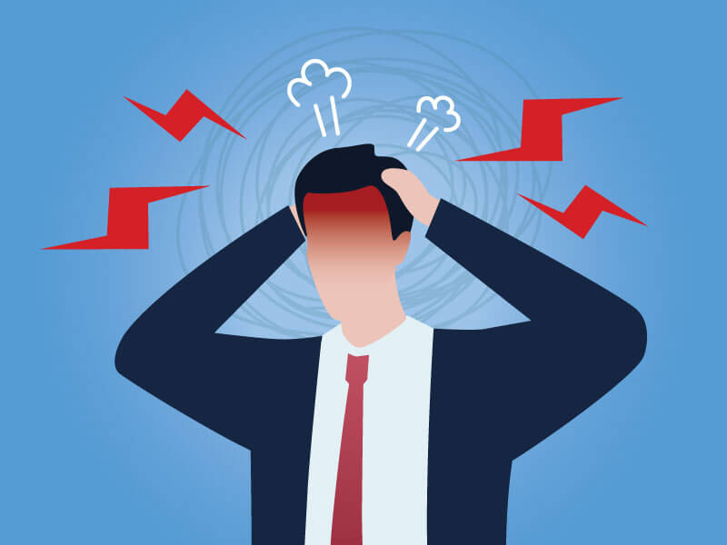 frustrated business man about new tariffs, modified duties, and exclusion updates