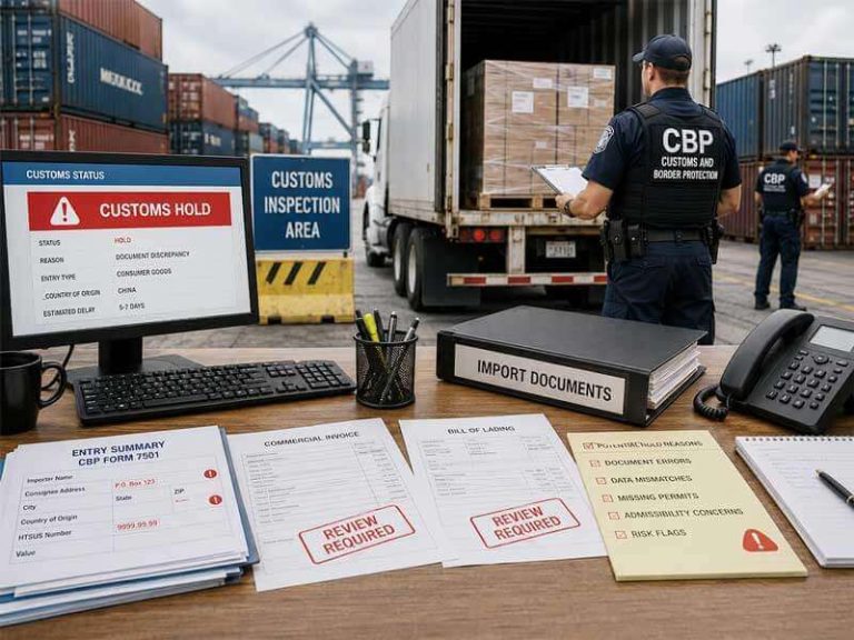Customs Customs Holds and Exams: What Happens, Timelines, and Costs | USA ...