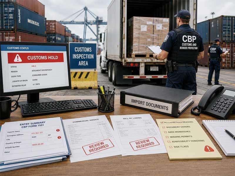 Customs Holds and Exams: What Happens, Timelines, and Costs